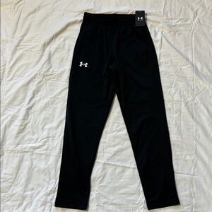 Under Armour Mens Black Fleece Sweatpants size Small NWT